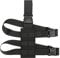 Huntvp Taktische Beinplatte Einstellbar Molle Platform für Pistolenholster, Universal Tasche für Links/rechtes Bein, für Herren Airsoft Paintball Cosplay, Typ-9-Schwarz