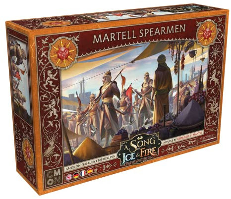 CMON, A Song of Ice & Fire – Speerträger von Haus Martell, Erweiterung, Tabletop, 2 Spieler, Ab 14+ Jahren, 45-60 Minuten, Deutsch, Mehrsprachig