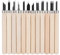 QANYEGN Set D'outils De Sculpture sur Bois, Outil De Sculpture Au Scalpel, Couteau De Sculpture en Acier pour Bois, Fruits, Sculpture DIY, Sculpture