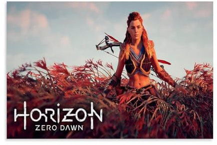DEEBOW Horizon Zero Dawn Kunst-Poster, dekoratives Gemälde, Leinwand-Wandposter und Kunstdruck, modernes Familienschlafzimmer-Dekor-Poster, 20 x 30 cm