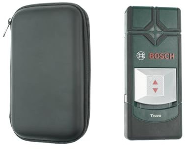 caseroxx Schutztasche für Leitungssucher Ortungsgerät passend für Bosch Truvo in schwarz, Transport Aufbewahrung Etui Hülle
