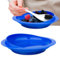 2Pack Spill Proof Scoop Plate with Non-Skid Suction Base, Adaptive Self-Feeding Dinnerware for Elderly and Disabled