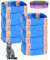 A aBlumen 12 Pièces Sac Litiere Chat pour Litter Locker, Sac Litiere Compatible avec Litter Genie LittyCat,Peut également être Utilisé comme Recharge poubelle a Couche