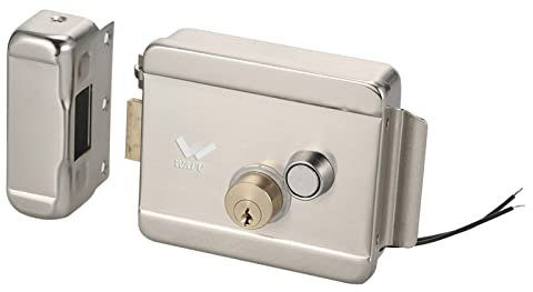 Cerradura eléctrica, cerradura de puerta de entrada sin llave con modo de seguridad contra fallos, cerradura de puerta inteligente compatible con Wafu Wf-200 para hogares,