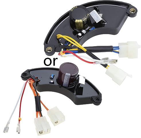 Generador de repuesto AVR de 8 kW con regulador automático trifásico curvado, 14 cm
