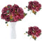 astylishome Tall Faux Flowers for Indoors Artificial Flowers Silk Peonies Fake Faux Flower Arrangements for Home Decor Wedding Centerpiece Living Room Office Bathroom 3619