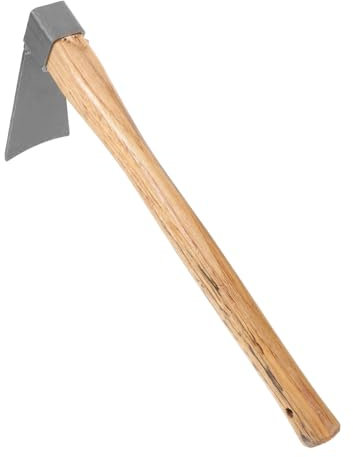 NULYLU Azada De Jardinería De 15 Pulgadas con Mango Ergonómico Y Eficiente para Plantar Y Cultivar Hortalizas Herramientas De Limpieza De Jardines Azada Portátil