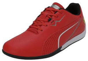 PUMA Erwachsene Scuderia Ferrari HP Drift Cat 11 Sneakers 48, Rosso Corsa White Red