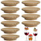 Wandefol 10 toppers de madera para copas de vino, decoración para postres, cenas familiares, accesorios para fiestas