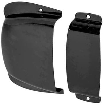 Pickup Bridge Cover Set, Iron Bass Protective Cover Gitarre Performance Accessoire für Jazz Bass (Schwarz)