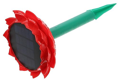 DOITOOL Solar Lotus Speaker Waterproof Outdoor Music Player Portable Music Box for Garden and Yard