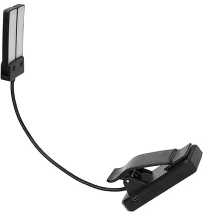 Sosoport Klavierleuchte Led Wiederaufladbar Klemmlampe Für Musikinstrumente Tischlampe Leselampe Mit Flexibler Armverstellung Für Notenblätter Beleuchtung