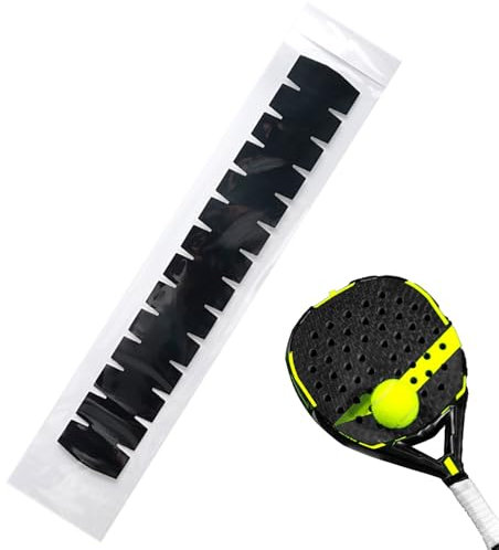 Protector de raqueta de pádel, protector de raqueta de pádel, protector de borde dentado transparente, adhesivo para marco de cancha de tenis, accesorios deportivos para hombres y mujeres al aire