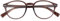 SKYWAY Blaulicht Brille für Damen und Herren, Blaues Licht Blockieren Brille, Leichte Runde Rahmen Computerbrille Gamingbrille,Nicht Verschreibungspflichtige Brille,Dunkelbraun