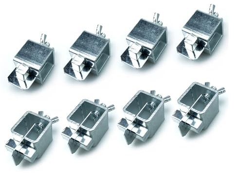 8Pcs Butt Welding Clamps Sheet Metal Welding Weld Sheet Metal Auto Body Panel for Car Truck Door Skin Panel Industrial