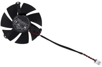 YLLOZDE GPU-Videokühler-Grafikkartenlüfter für Manli GT1030 LP 2GB, Palit und PNY GT 1030 (Low Profile 2G), HA5010H12F-Z GA51S2L(HA5010H12F-Z)