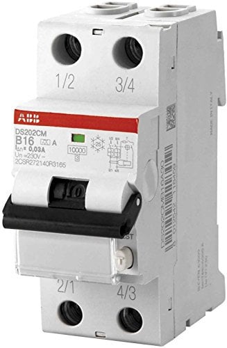 ABB Stotz S&J FI/LS-Schalter DS202CMA-B10/0,01