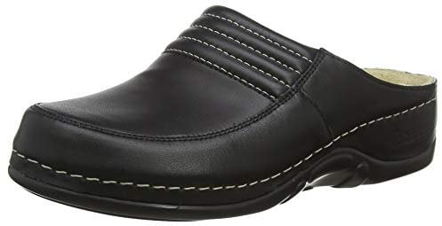 Berkemann Damen Victoria Clogs, Schwarz 903, 35.5 EU