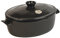 Emile Henry Eh794560 Cocotte Ovale Céramique Noir Fusain 33,5 X 26,5 X 18,5 cm