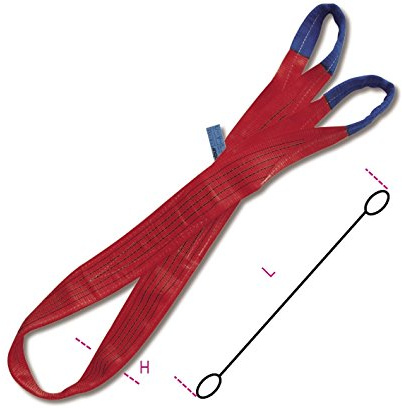 8158 10-T5-ESLINGAS ELEVACIÓN ROJO