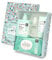Suavinex, Neugeborenes Baby-Kosmetik-Korb mit: Windelcreme 75 ml + feuchtigkeitsspendende Körperlotion 500 ml + Baby Cologne Duft 100 ml + Tücher 72 Stück Geschenk für Babys, Blau