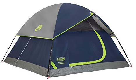Coleman Sundome Kuppelzelt für 4 Personen, Marineblau / Grau