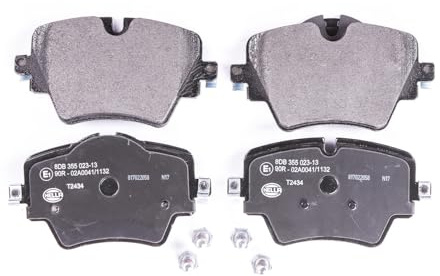 HELLA 8DB 355 023-131 Brake pad set - prepared for wear indicator - T2434