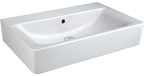 Ideal Standard Waschtisch Connect Cube, kompakt,ohne HL, 550x375x175mm, Weiß mit Ideal Plus, E7194MA