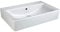 Ideal Standard Waschtisch Connect Cube, kompakt,ohne HL, 550x375x175mm, Weiß mit Ideal Plus, E7194MA