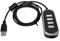 Lazmin USB Telephone Computer Handset Audio Adaptor, Stereo Audio Conversion Line Phone RJ9 To USB Audio Headphones Converter