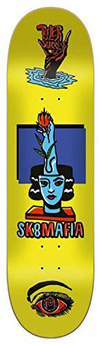 Sk8Mafia Tyler Surrey Ward 8.3x32 Deck Skateboard, Erwachsene, Unisex, Mehrfarbig (Mehrfarbig), 8.3