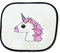 Parasol Unicornio Rosa CUQUI sunshield Coche