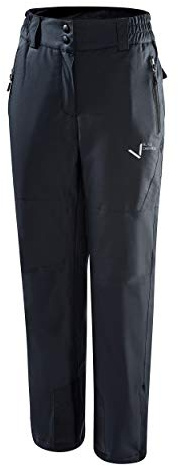 Black Crevice Damen Skihose I Damen-Skihose Größen I wärmeisolierende Damen-Wanderhose I atmungsaktive Damen-Snowboardhose I Wind- & wasserdichte Damen-Schneehose