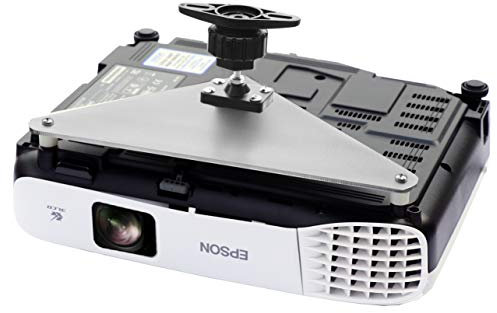 PCMD, LLC. Projector Ceiling Mount Compatible with Epson PowerLite E20 W49 X49 EX3280 EX5280 EX7280 Pro (4-Inch Extension)