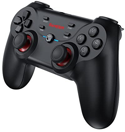 GameSir Controlador inalámbrico T3s para Windows/iOS13+/teléfono/tableta Android, controlador de juegos Bluetooth para Switch, Gamepad móvil para juegos Apple Arcade MFi con vibración ajustable