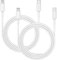 Lot de 2 câbles USB C vers Lightning 1 m, câble de charge iPhone certifié Apple MFi USB C charge rapide pour iPhone 14/14Pro/14Pro Max/ 13/13 mini/13 Pro/13Pro Max/12/12 mini/12Pro/12 Pro Max/11/X/XS