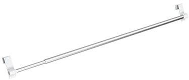 SHOP-STORY - CURTAIN RAIL : Tringle à Rideau Extensible pour Fenêtres et Portes Prête à Poser avec Crochets de Fixation Ajustable de 60 à 105 cm