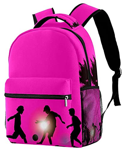 Juego de fútbol de playa, mochila de viaje, ajustable, duradera, para mujeres, hombres, niñas, niños, escuela, universidad, viajes, trabajo, Multicolor1