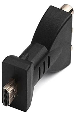 TECKEEN HDMI Male to 3 RCA Female Composite AV Audio Video Adapter Converter TV PC