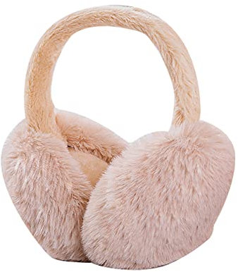 LICHENGTAI Damen Winter Ohrenwärmer Ohrenschützer Mädchen Winter Warmer Plüsch Ohrenwärmer Mädchen Klassische Ohrschützer Weiche Flauschige Winterzubehör Outdoor Ohrenmuscheln