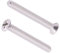 M4-0.7 x 30mm (50 pcs) Oval Head Phillps Drive Machine Screws, Cross Recessed Machine Screws with Slightly Raised Countersunk Head, 304 Stainless Steel 18/8, GB820