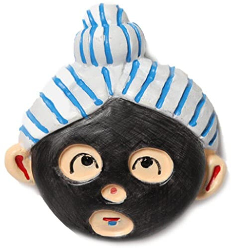 vepoty Cartoon Fridge Magnet Fun Yoga Girl Refrigerator Magnet 3d Cartoon Character Magnetic for Magnet Boards Locker Fridge