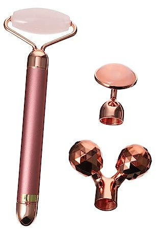 Healeved Jade Gesichtsroller Kristall Massage Werkzeuge Durchblutung Anregen Kollagen Produktion Reduzieren Feine Linien Augenringe Entfernen