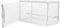 Homoyoyo Klarsicht-Displaybox Zum Zusammenbauen 2-Lagige Puppen-Display-Aufbewahrungsbox Stapelbare Vitrine Für Pop-Mart-Garage-Kits Action-Figuren -Sammlerstücke Spielzeug Kosmetika