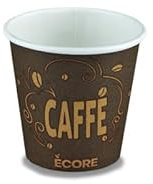 SOLEPLASTIC Bicchierini Caffè Take Away Bicchieri Caffè Carta Biodegradabile 75 Ml (1800)
