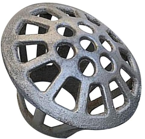 Uonlytech Dachrinnenschutz blockierende lichtschranke optigrillen Filter Sieb Rinnenüberlaufschutz Dachrinnenablauf Universal Wassereimer Bildschirm Sicherheitsmaske Fallrohre Eisen