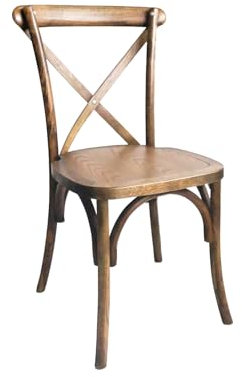 Crossback Stuhl – braunes Eichenholz | CONFER