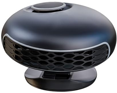 Auto-Heizung und Kühlerlüfter für 12 V Auto, Wohnmobile und mehr, 2-in-1-Kühlung, Heizung, Auto-Windschutzscheiben-Entfroster, tragbarer Auto-Heizungsventilator, Luftkühler, Windschutzscheibe