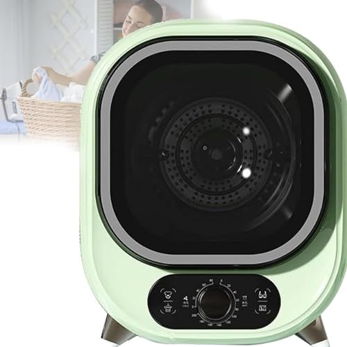 Tumble Dryer,Small Tumble Dryer, Portable Condenser Tumble Dryer, 5kg Vented Tumble Dryer, Electric Clothes Dryer, Compact, Mini Spin Dryer, 0.8kg Load Capacity,A-220V