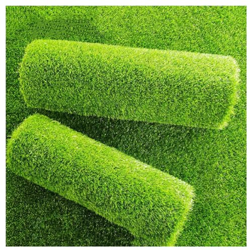 20 mm Kunstrasenmatte, natürlich und realistisch aussehend, Kunstrasen, Astro Turf-Teppich, Ersatz für Kunstrasen, günstiger Teppich für drinnen und draußen, Breite （1,5 m） (Größe: 1,5 x 4 m